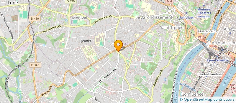 localisation de l'entreprise SELARL DU DOCTEUR DELEAVAL  SAINTE-FOY-LES-LYON