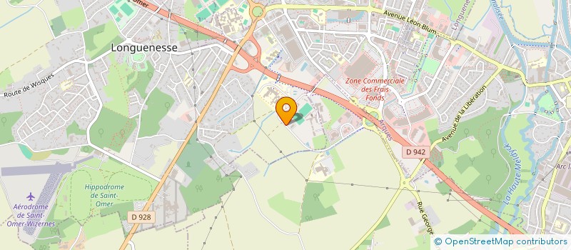 localisation de l'entreprise SELARL DU DOCTEUR DEPRIECK  LONGUENESSE