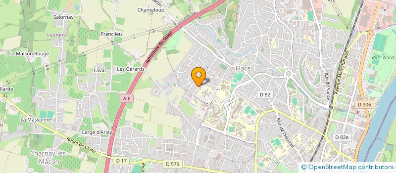 localisation de l'entreprise SELARL DU DOCTEUR DESMAIZIERES à MACON