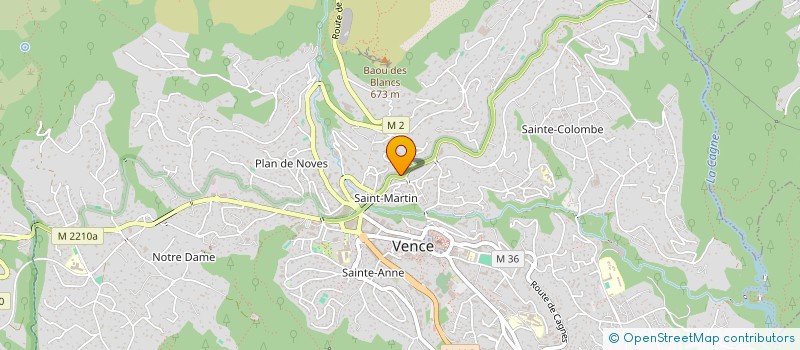 localisation de l'entreprise SELARL DU DOCTEUR DIDIER DEROCHE à VENCE