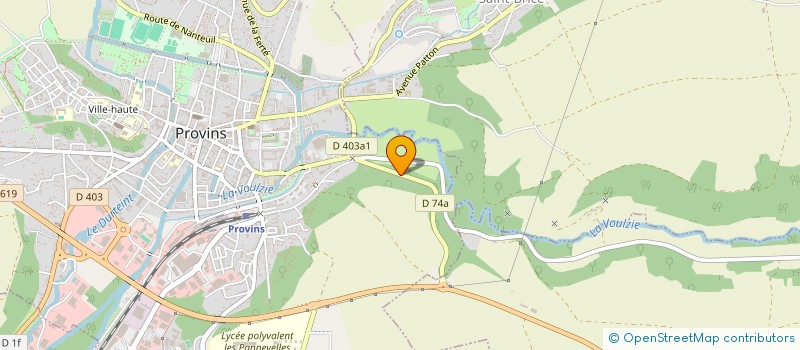 localisation de l'entreprise SELARL DU DOCTEUR DM CARDONE  PROVINS