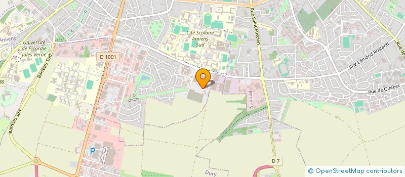 localisation de l'entreprise SELARL DU DOCTEUR DOUADI à AMIENS