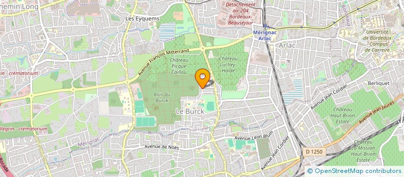 localisation de l'entreprise SELARL DU DOCTEUR DRUART  PESSAC