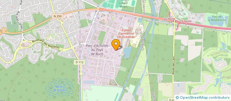 localisation de l'entreprise SELARL DU DOCTEUR DURSENT  LA TESTE-DE-BUCH