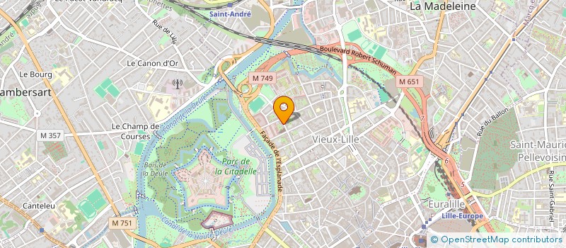 localisation de l'entreprise SELARL DU DOCTEUR EL MOUSSATI HAYAT à LILLE