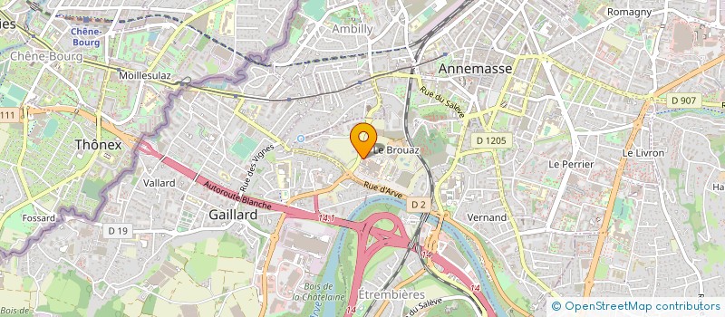 localisation de l'entreprise SELARL DU DOCTEUR EMILIE ADAM à ANNEMASSE