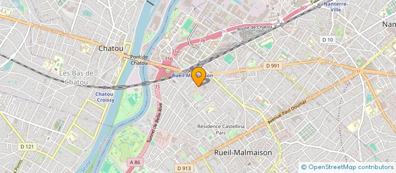 localisation de l'entreprise SELARL DU DOCTEUR EMMANUEL HALIMI à RUEIL-MALMAISON