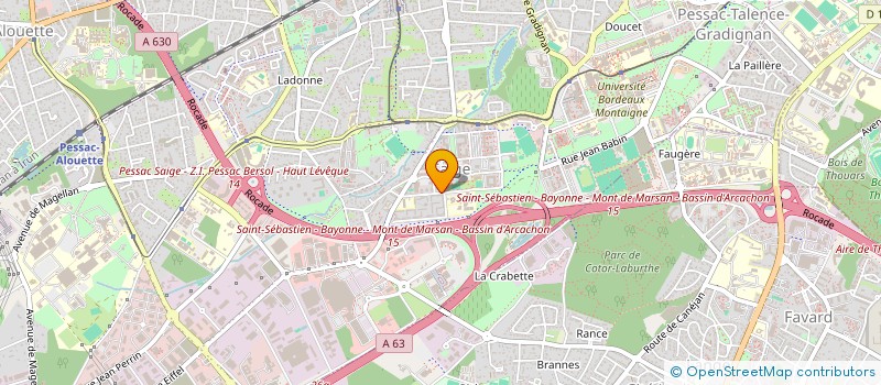 localisation de l'entreprise SELARL DU DOCTEUR ERLE WELTZER à PESSAC
