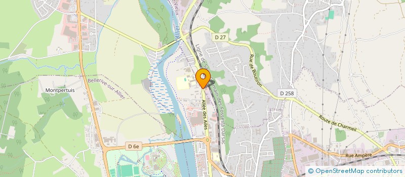localisation de l'entreprise SELARL DU DOCTEUR ERWAN LAROCHE à VICHY