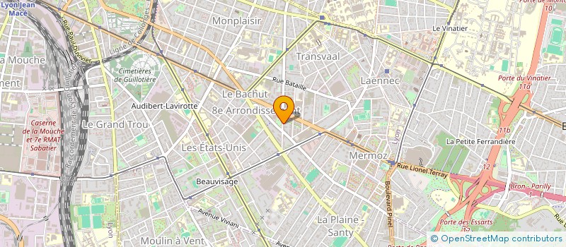 localisation de l'entreprise SELARL DU DOCTEUR FATIMA CHERUAL  LYON