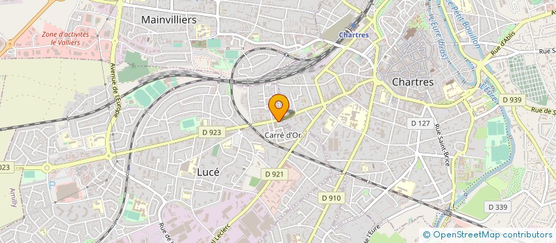 localisation de l'entreprise SELARL DU DOCTEUR FREDERIC LEROUX à LUCE
