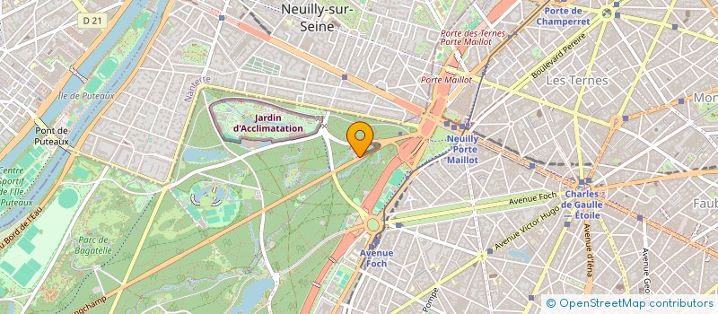 localisation de l'entreprise SELARL DU DOCTEUR FREDERIC MARCHAL  PARIS