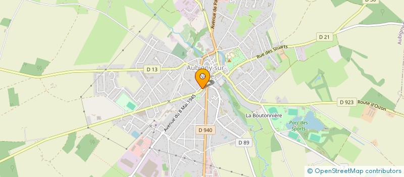 localisation de l'entreprise SELARL DU DOCTEUR FREDERIC STROINSKI à AUBIGNY-SUR-NERE