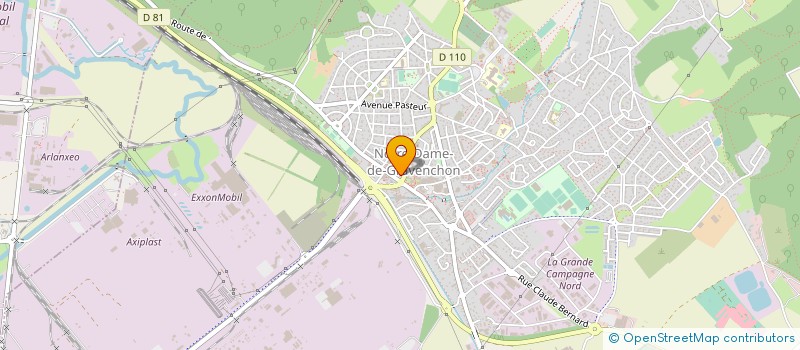 localisation de l'entreprise SELARL DU DOCTEUR FREDERIQUE THIBIER à PORT-JEROME-SUR-SEINE