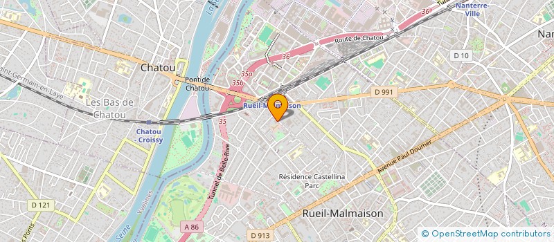 localisation de l'entreprise SELARL DU DOCTEUR FROIDEVAUX à RUEIL-MALMAISON
