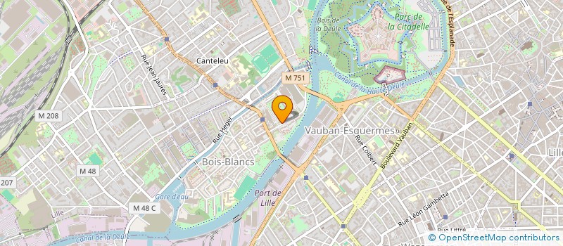 localisation de l'entreprise SELARL DU DOCTEUR GARTIT à LILLE