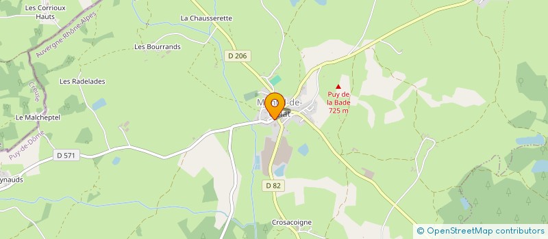 localisation de l'entreprise SELARL DU DOCTEUR GILLES TANGUY  MONTEL-DE-GELAT