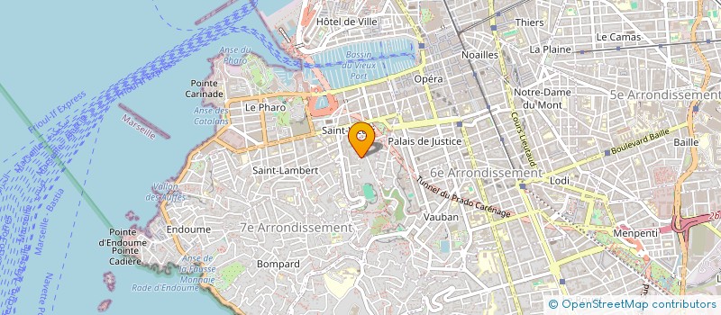 localisation de l'entreprise SELARL DU DOCTEUR GIORGI HADRIEN à MARSEILLE
