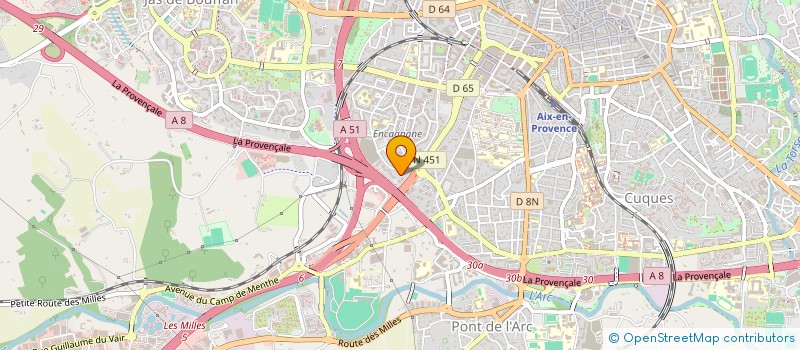 localisation de l'entreprise SELARL DU DOCTEUR GIRAUDO à AIX-EN-PROVENCE