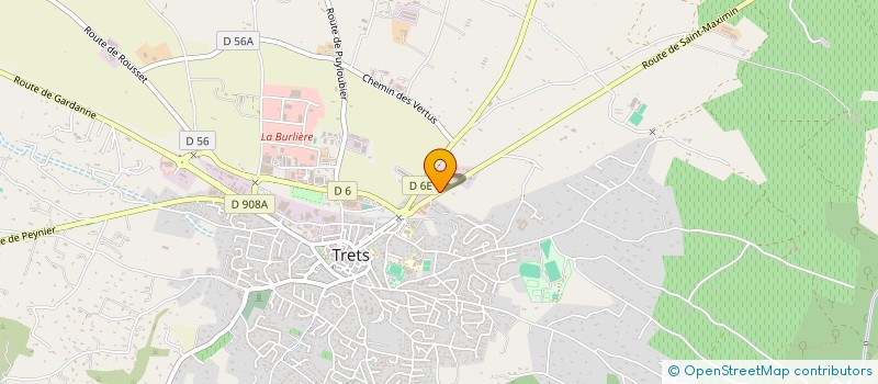 localisation de l'entreprise SELARL DU DOCTEUR GIULIA BOSSA  TRETS