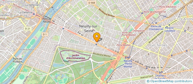 localisation de l'entreprise SELARL DU DOCTEUR GLEIZES à NEUILLY-SUR-SEINE