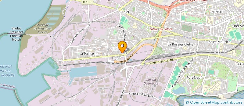 localisation de l'entreprise SELARL DU DOCTEUR GREGOIRE DOBROWOLSKI  LA ROCHELLE