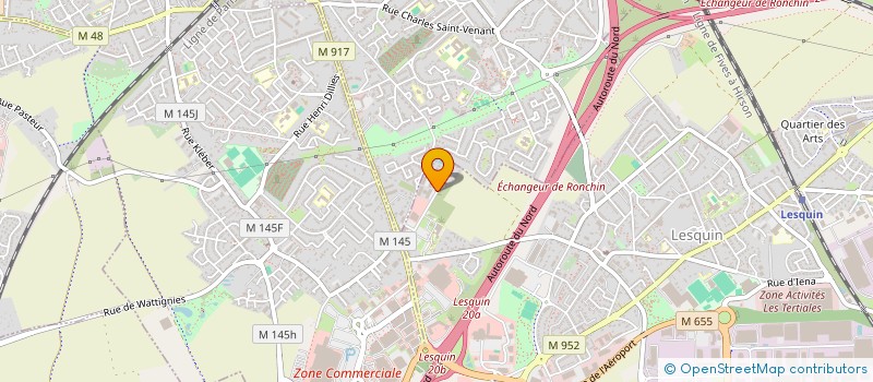 localisation de l'entreprise SELARL DU DOCTEUR GUILLAUME WAVREILLE  LESQUIN