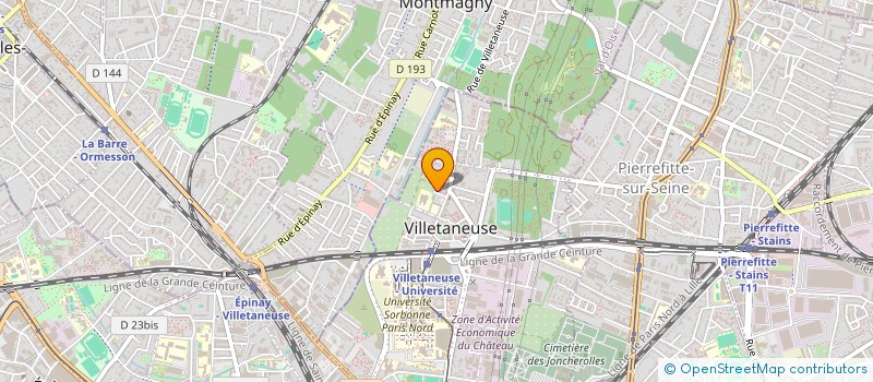 localisation de l'entreprise SELARL DU DOCTEUR HADDAD à VILLETANEUSE