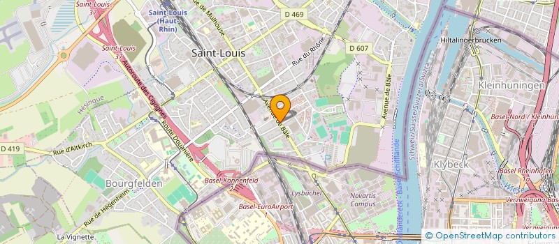 localisation de l'entreprise SELARL DU DOCTEUR HELENE BORDEI-PLE à SAINT-LOUIS