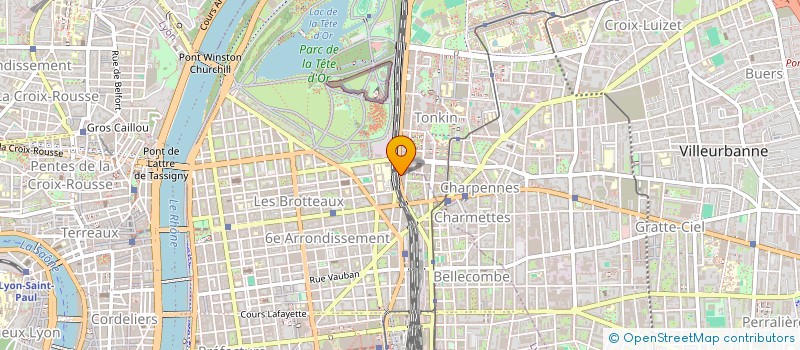 localisation de l'entreprise SELARL DU DOCTEUR HERVE CHAVANE à LYON