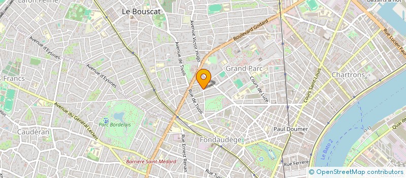 localisation de l'entreprise SELARL DU DOCTEUR HORACE ROMAN  BORDEAUX