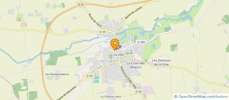 localisation de l'entreprise SELARL DU DOCTEUR HUU HUY CAO  LIGUEIL