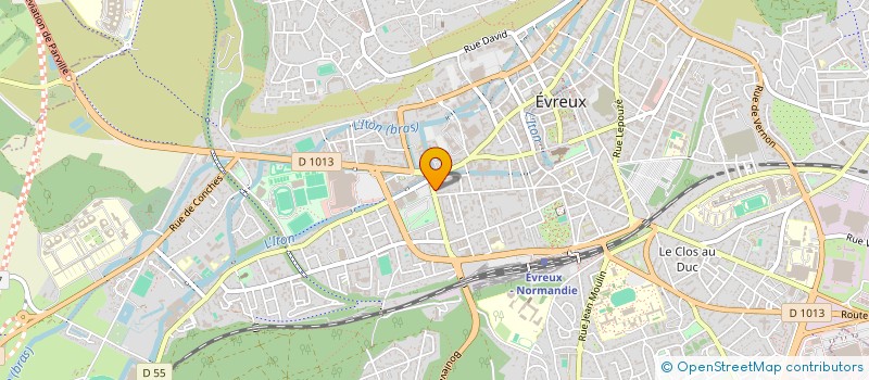 localisation de l'entreprise SELARL DU DOCTEUR JANOVIEZ à EVREUX