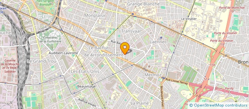 localisation de l'entreprise SELARL DU DOCTEUR JEAN-ETIENNE TERRIER  LYON