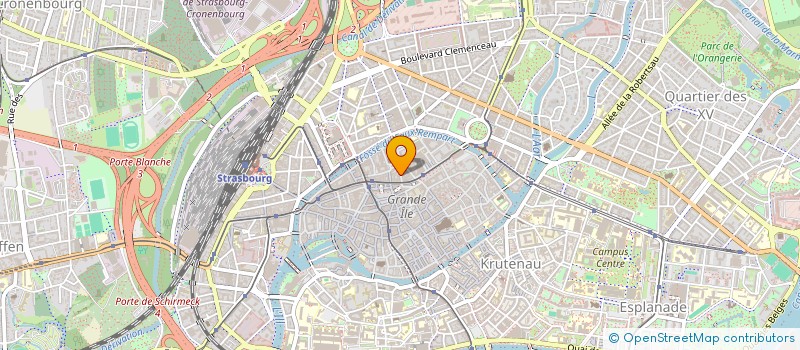 localisation de l'entreprise SELARL DU DOCTEUR JEAN-LOUIS BACQUET à STRASBOURG