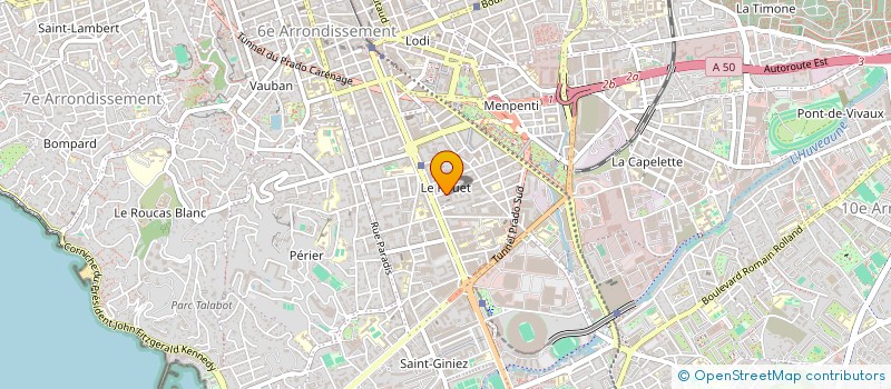 localisation de l'entreprise SELARL DU DOCTEUR JEROME DESMOTTES à MARSEILLE