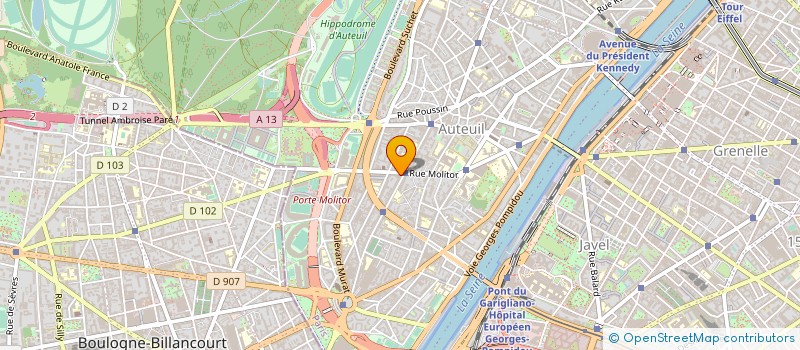 localisation de l'entreprise SELARL DU DOCTEUR JONATHAN BELLITY  PARIS