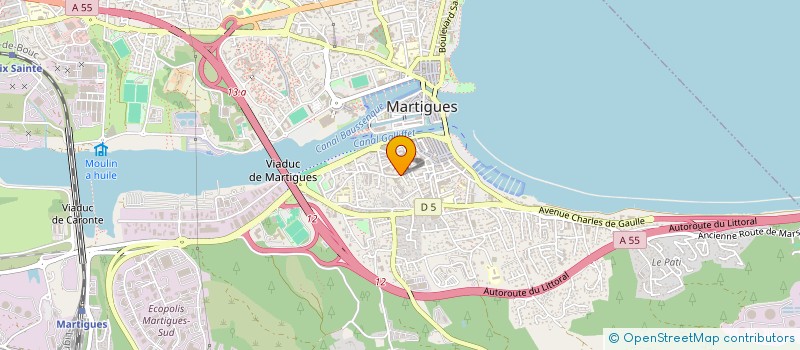 localisation de l'entreprise SELARL DU DOCTEUR JULIEN AMOYEL à MARTIGUES