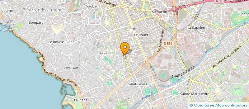 localisation de l'entreprise SELARL DU DOCTEUR JULIEN SERRI à MARSEILLE