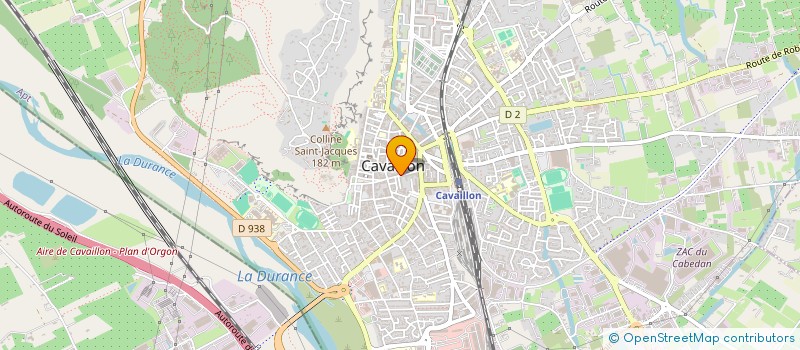 localisation de l'entreprise SELARL DU DOCTEUR JURATE DUTTO à CAVAILLON