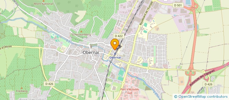 localisation de l'entreprise SELARL DU DOCTEUR LAURA IDERNE à OBERNAI