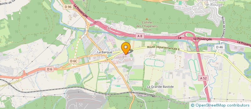 localisation de l'entreprise SELARL DU DOCTEUR LAURENCE TAFANELLI  FUVEAU