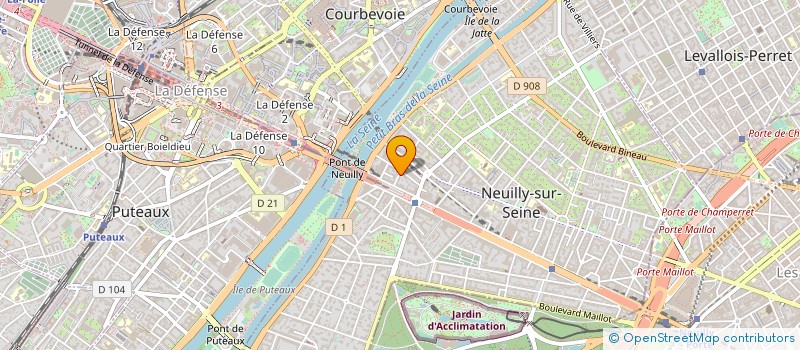 localisation de l'entreprise SELARL DU DOCTEUR LAURENT COHEN-SALMON à NEUILLY-SUR-SEINE