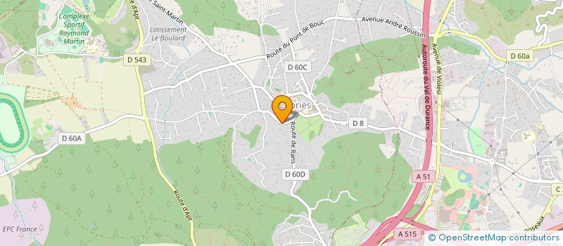 localisation de l'entreprise SELARL DU DOCTEUR LAY  CABRIES