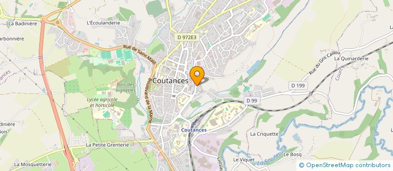 localisation de l'entreprise SELARL DU DOCTEUR LE BAIL-COLLET ARMEL à COUTANCES