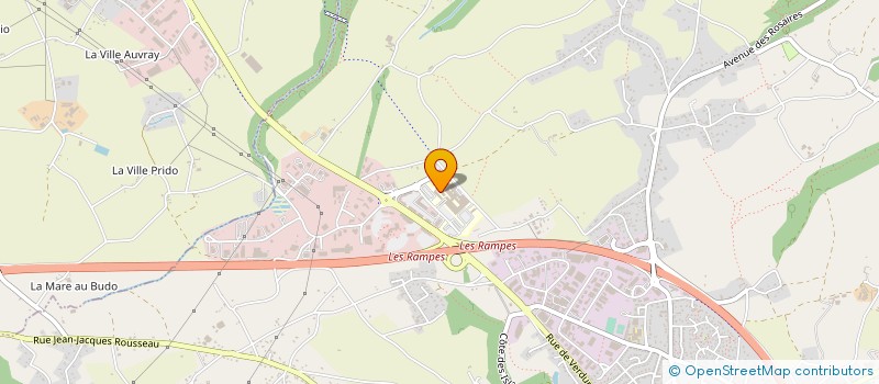 localisation de l'entreprise SELARL DU DOCTEUR LE TRAON à PLERIN