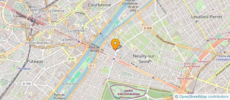 localisation de l'entreprise SELARL DU DOCTEUR LEA ELKOUBY à NEUILLY-SUR-SEINE