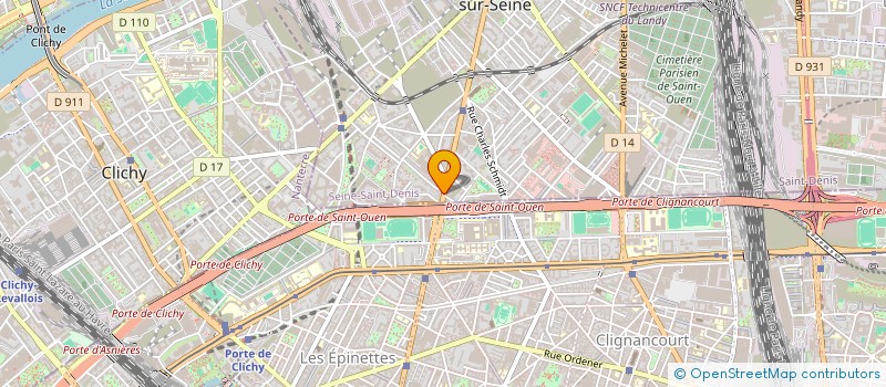 localisation de l'entreprise SELARL DU DOCTEUR LEDERMAN à SAINT-OUEN-SUR-SEINE
