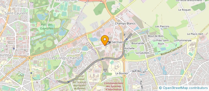 localisation de l'entreprise SELARL DU DOCTEUR LEFEVRE  CESSON-SEVIGNE