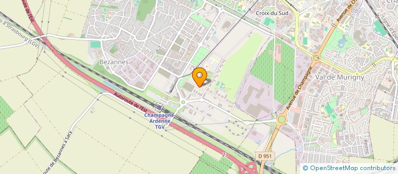 localisation de l'entreprise SELARL DU DOCTEUR LEVY-CHAZAL à BEZANNES